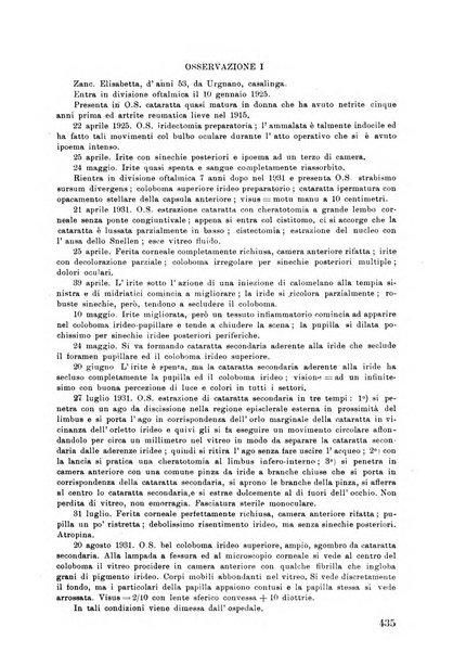 Lettura oftalmologica rivista mensile di oculistica pratica