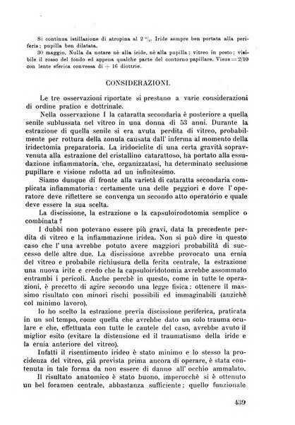 Lettura oftalmologica rivista mensile di oculistica pratica