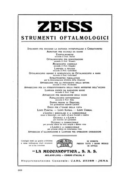 Lettura oftalmologica rivista mensile di oculistica pratica