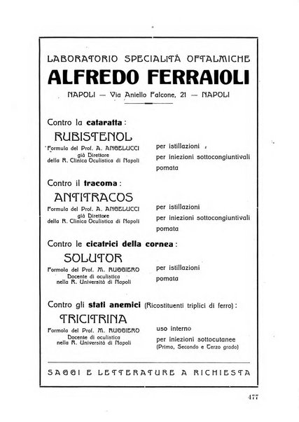 Lettura oftalmologica rivista mensile di oculistica pratica