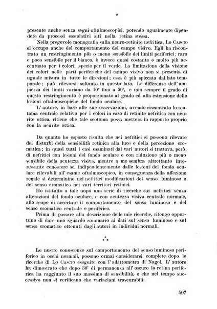 Lettura oftalmologica rivista mensile di oculistica pratica