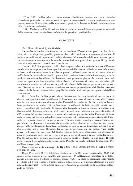 Lettura oftalmologica rivista mensile di oculistica pratica