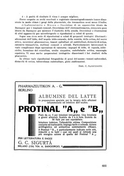 Lettura oftalmologica rivista mensile di oculistica pratica