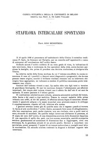 Lettura oftalmologica rivista mensile di oculistica pratica