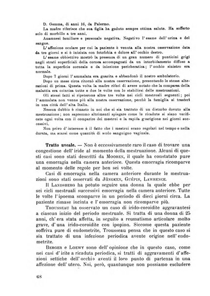 Lettura oftalmologica rivista mensile di oculistica pratica