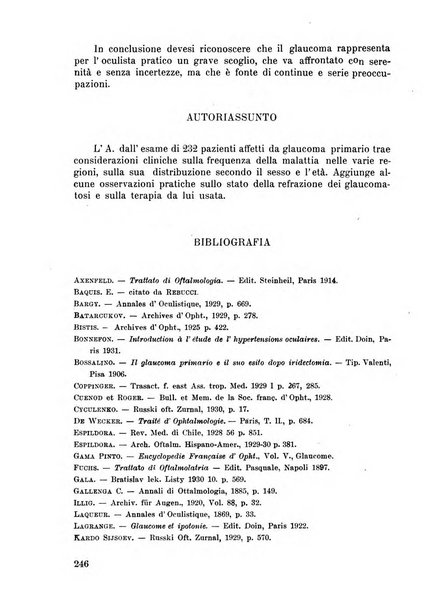 Lettura oftalmologica rivista mensile di oculistica pratica