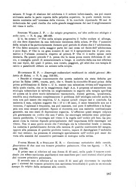 Lettura oftalmologica rivista mensile di oculistica pratica