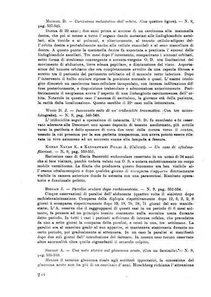 Lettura oftalmologica rivista mensile di oculistica pratica