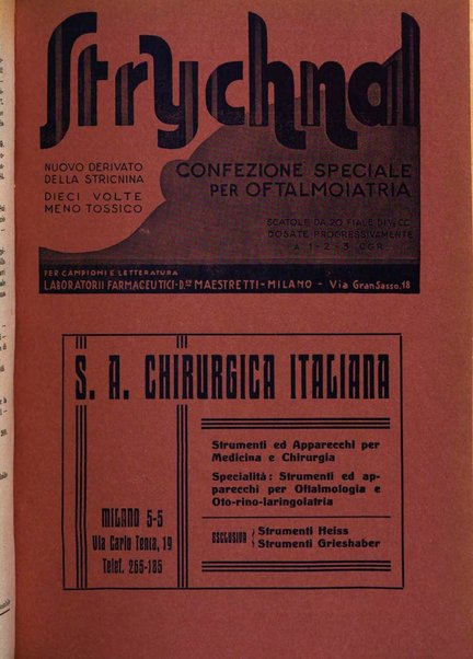 Lettura oftalmologica rivista mensile di oculistica pratica