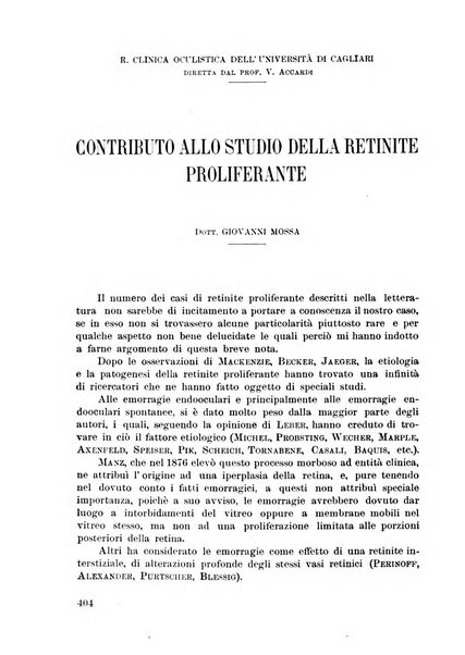 Lettura oftalmologica rivista mensile di oculistica pratica