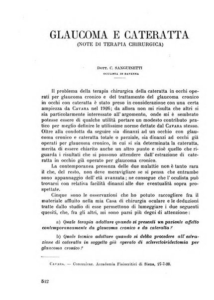 Lettura oftalmologica rivista mensile di oculistica pratica