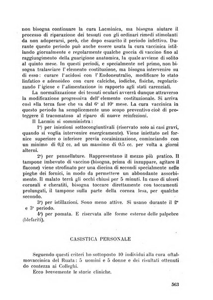 Lettura oftalmologica rivista mensile di oculistica pratica