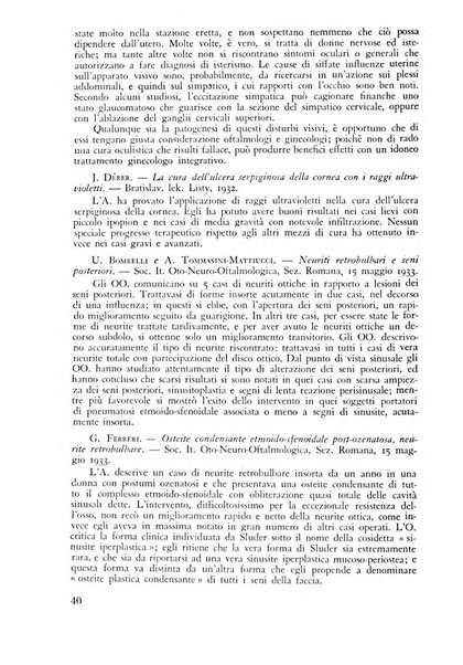 Lettura oftalmologica rivista mensile di oculistica pratica