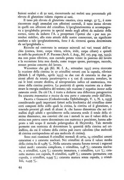 Lettura oftalmologica rivista mensile di oculistica pratica