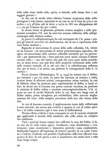 Lettura oftalmologica rivista mensile di oculistica pratica