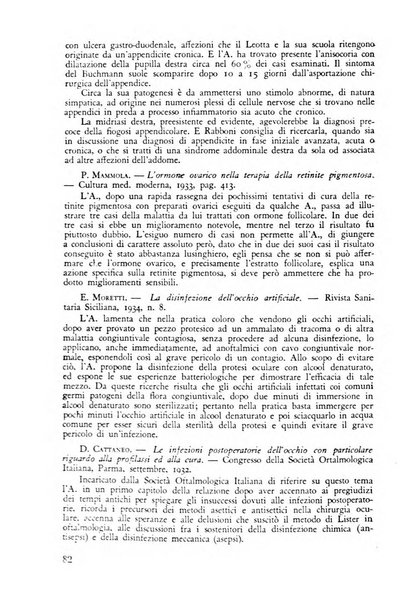 Lettura oftalmologica rivista mensile di oculistica pratica