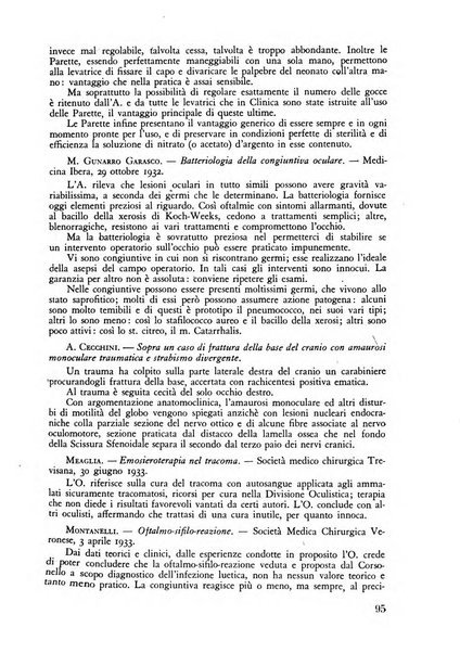 Lettura oftalmologica rivista mensile di oculistica pratica