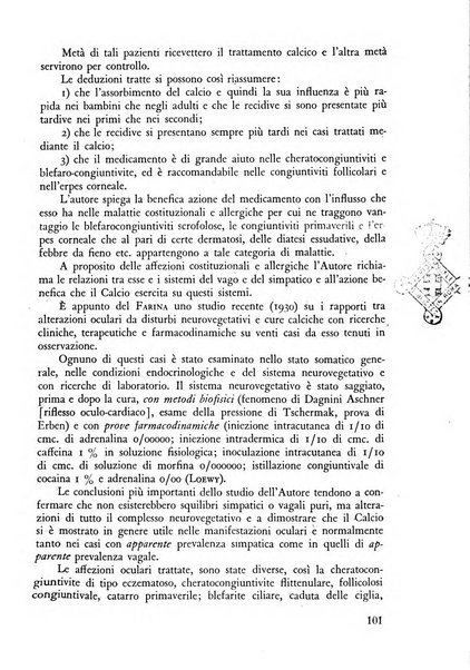 Lettura oftalmologica rivista mensile di oculistica pratica