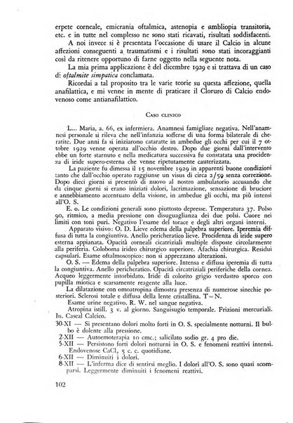 Lettura oftalmologica rivista mensile di oculistica pratica