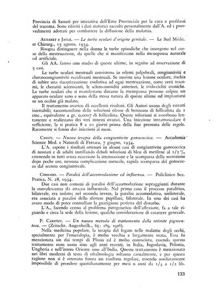 Lettura oftalmologica rivista mensile di oculistica pratica