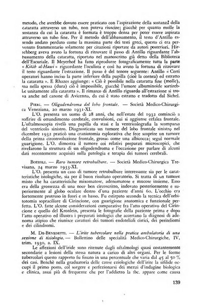 Lettura oftalmologica rivista mensile di oculistica pratica