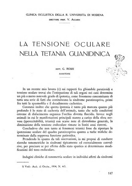 Lettura oftalmologica rivista mensile di oculistica pratica