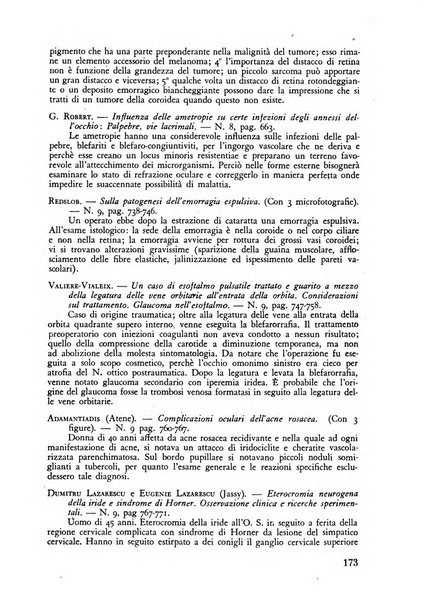 Lettura oftalmologica rivista mensile di oculistica pratica