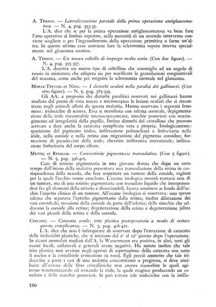 Lettura oftalmologica rivista mensile di oculistica pratica