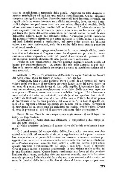 Lettura oftalmologica rivista mensile di oculistica pratica