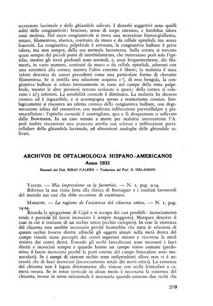 Lettura oftalmologica rivista mensile di oculistica pratica