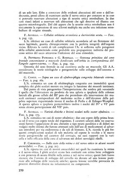 Lettura oftalmologica rivista mensile di oculistica pratica