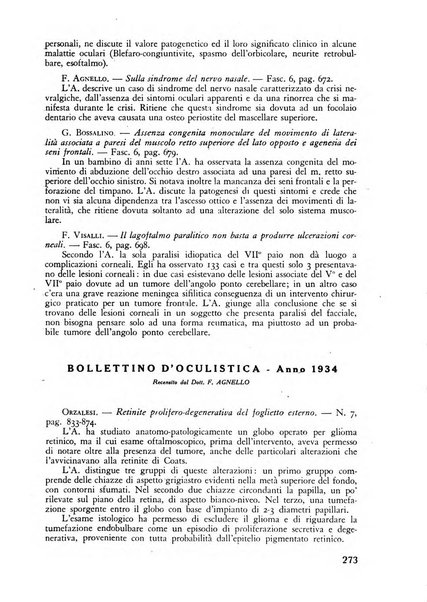 Lettura oftalmologica rivista mensile di oculistica pratica