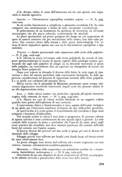 Lettura oftalmologica rivista mensile di oculistica pratica