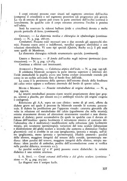 Lettura oftalmologica rivista mensile di oculistica pratica