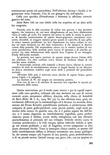 Lettura oftalmologica rivista mensile di oculistica pratica