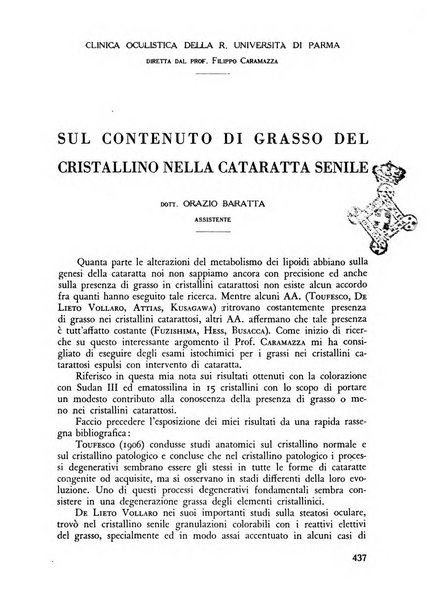 Lettura oftalmologica rivista mensile di oculistica pratica