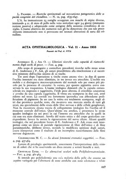 Lettura oftalmologica rivista mensile di oculistica pratica