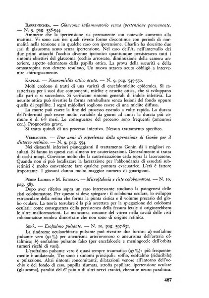 Lettura oftalmologica rivista mensile di oculistica pratica