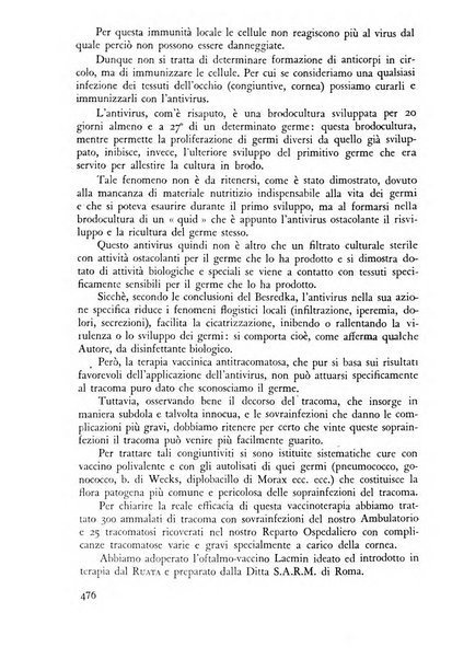 Lettura oftalmologica rivista mensile di oculistica pratica