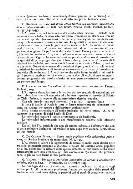 Lettura oftalmologica rivista mensile di oculistica pratica