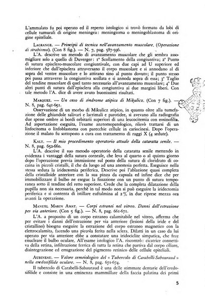 Lettura oftalmologica rivista mensile di oculistica pratica