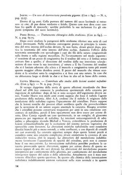 Lettura oftalmologica rivista mensile di oculistica pratica