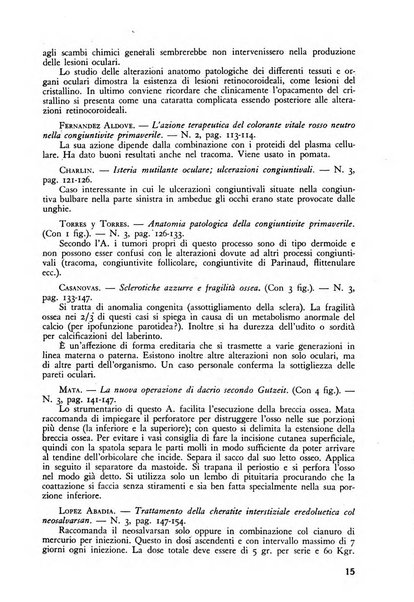 Lettura oftalmologica rivista mensile di oculistica pratica