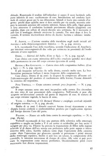 Lettura oftalmologica rivista mensile di oculistica pratica