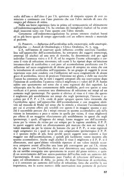 Lettura oftalmologica rivista mensile di oculistica pratica