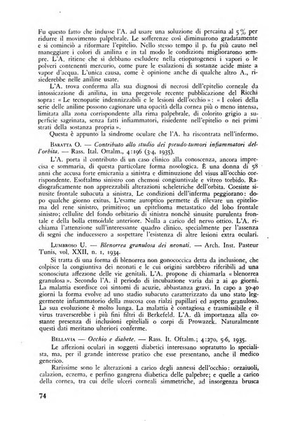 Lettura oftalmologica rivista mensile di oculistica pratica