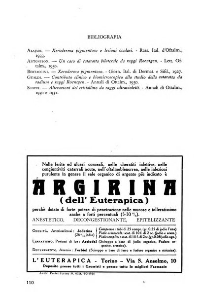 Lettura oftalmologica rivista mensile di oculistica pratica