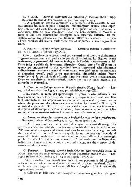 Lettura oftalmologica rivista mensile di oculistica pratica