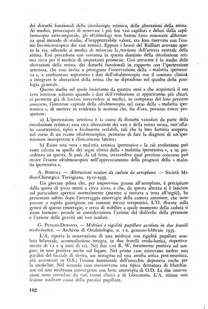 Lettura oftalmologica rivista mensile di oculistica pratica