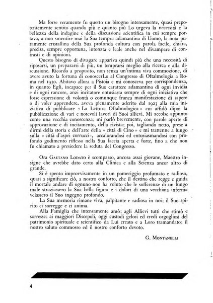 Lettura oftalmologica rivista mensile di oculistica pratica